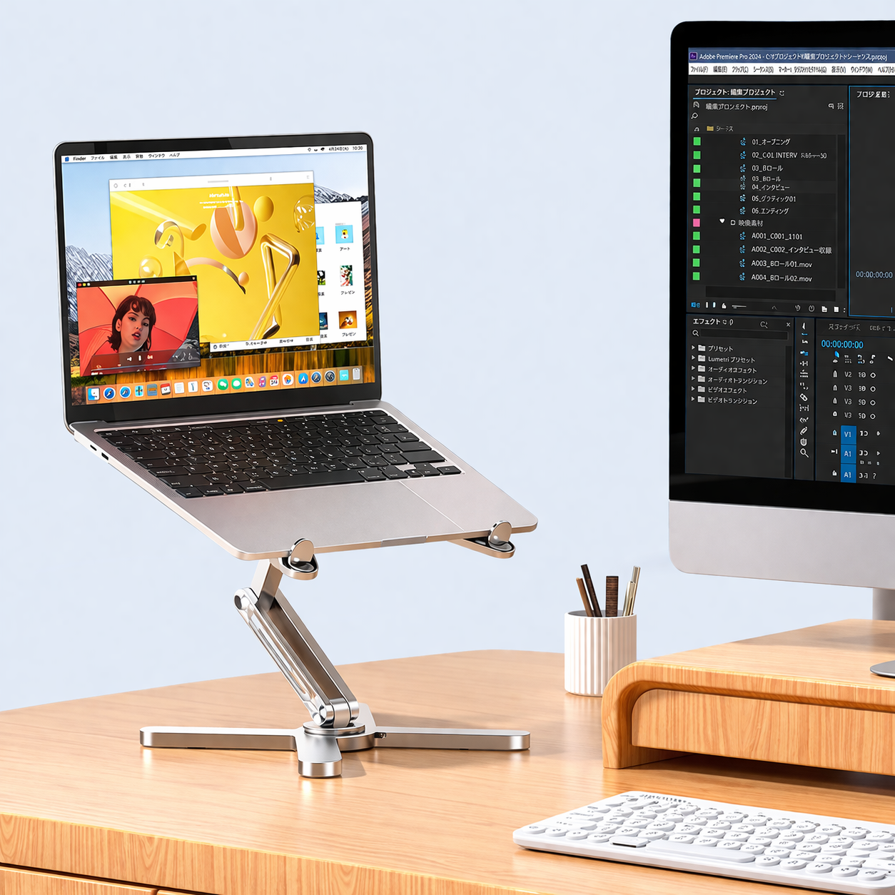 ErgoLift™ Premium Laptopstandaard