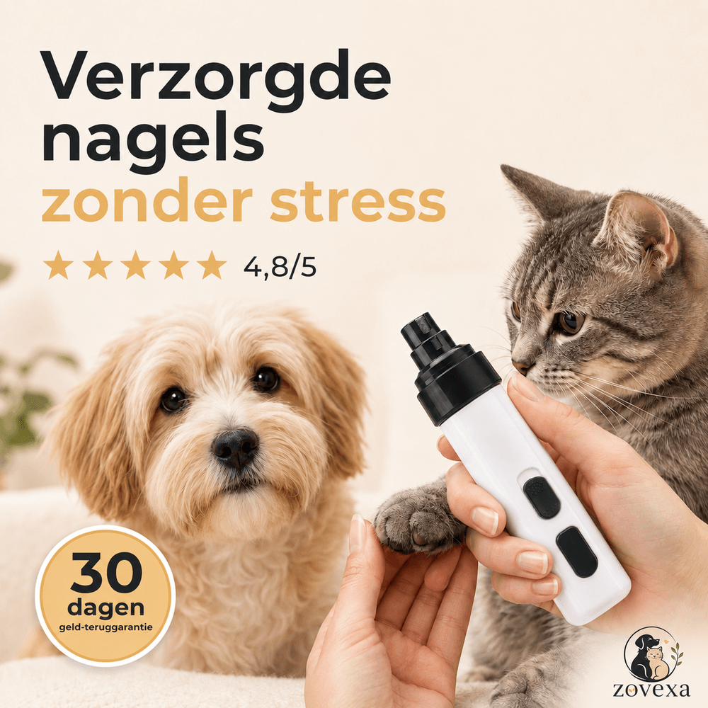 PootVijl Pro™- Voor Honden & Katten Veilig, Stil & Pijnloos