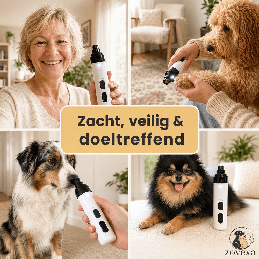 PootVijl Pro™- Voor Honden & Katten Veilig, Stil & Pijnloos