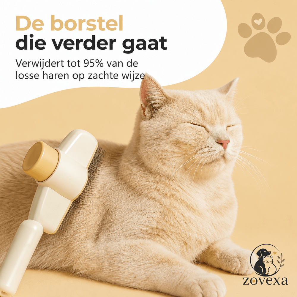 FluffCare™- Vachtborstel
