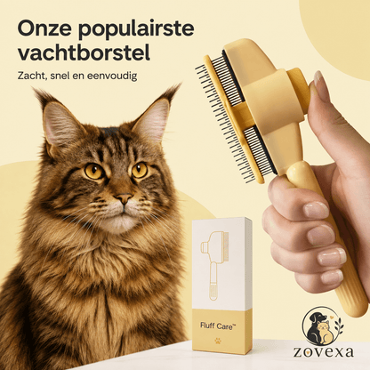 FluffCare™- Vachtborstel
