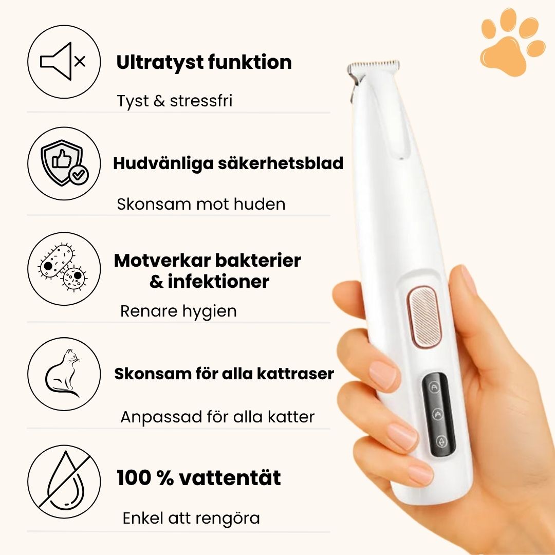 KittyTrim Pro™ -Bescherm je kat tegen vuil en irritatie.
