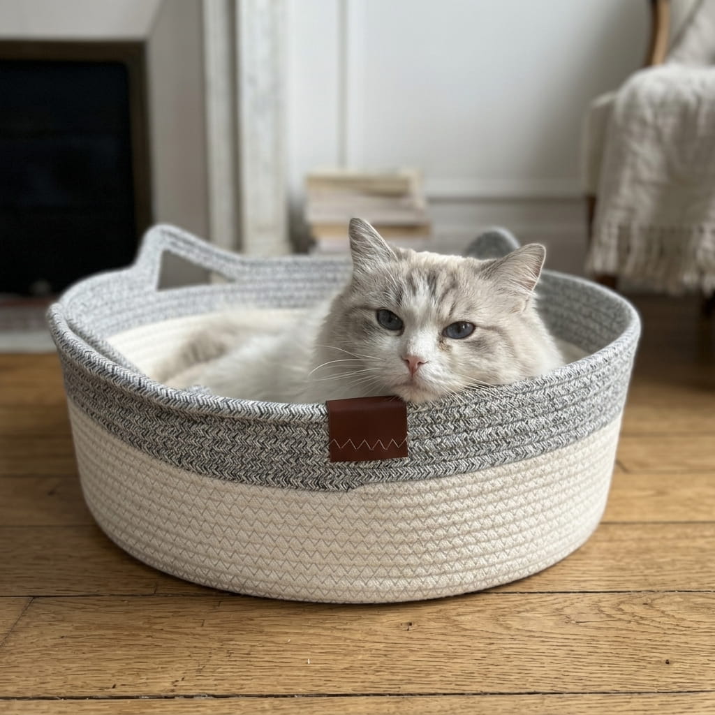 Dream Lounge Kattenmand – Geweven Katoen