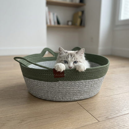 Dream Lounge Kattenmand – Geweven Katoen