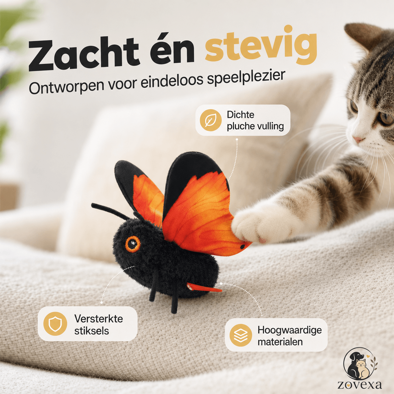 Kitty Fly™– Interactief Vliegspeeltje voor Katten