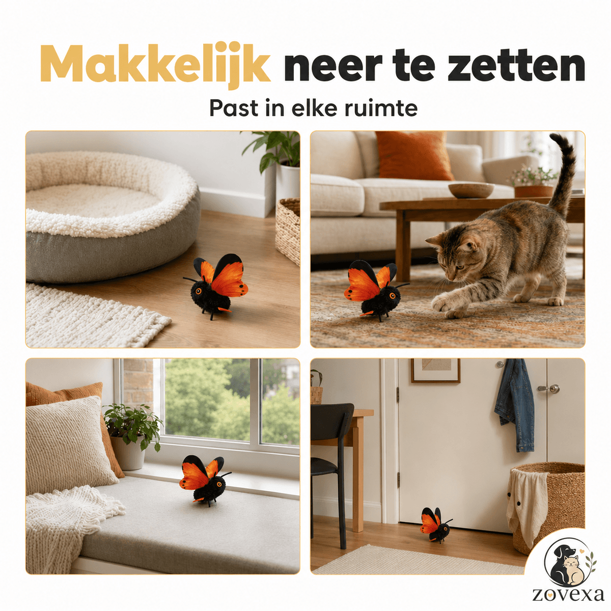Kitty Fly™– Interactief Vliegspeeltje voor Katten