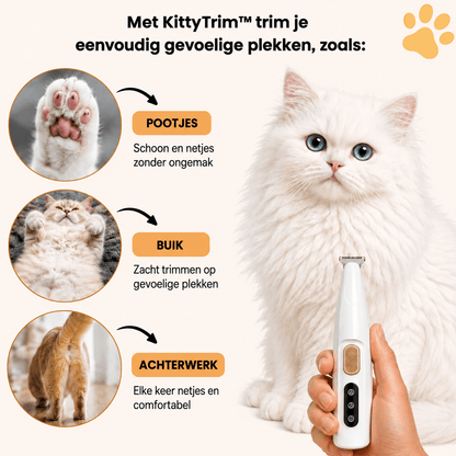 KittyTrim Pro™ -Bescherm je kat tegen vuil en irritatie.