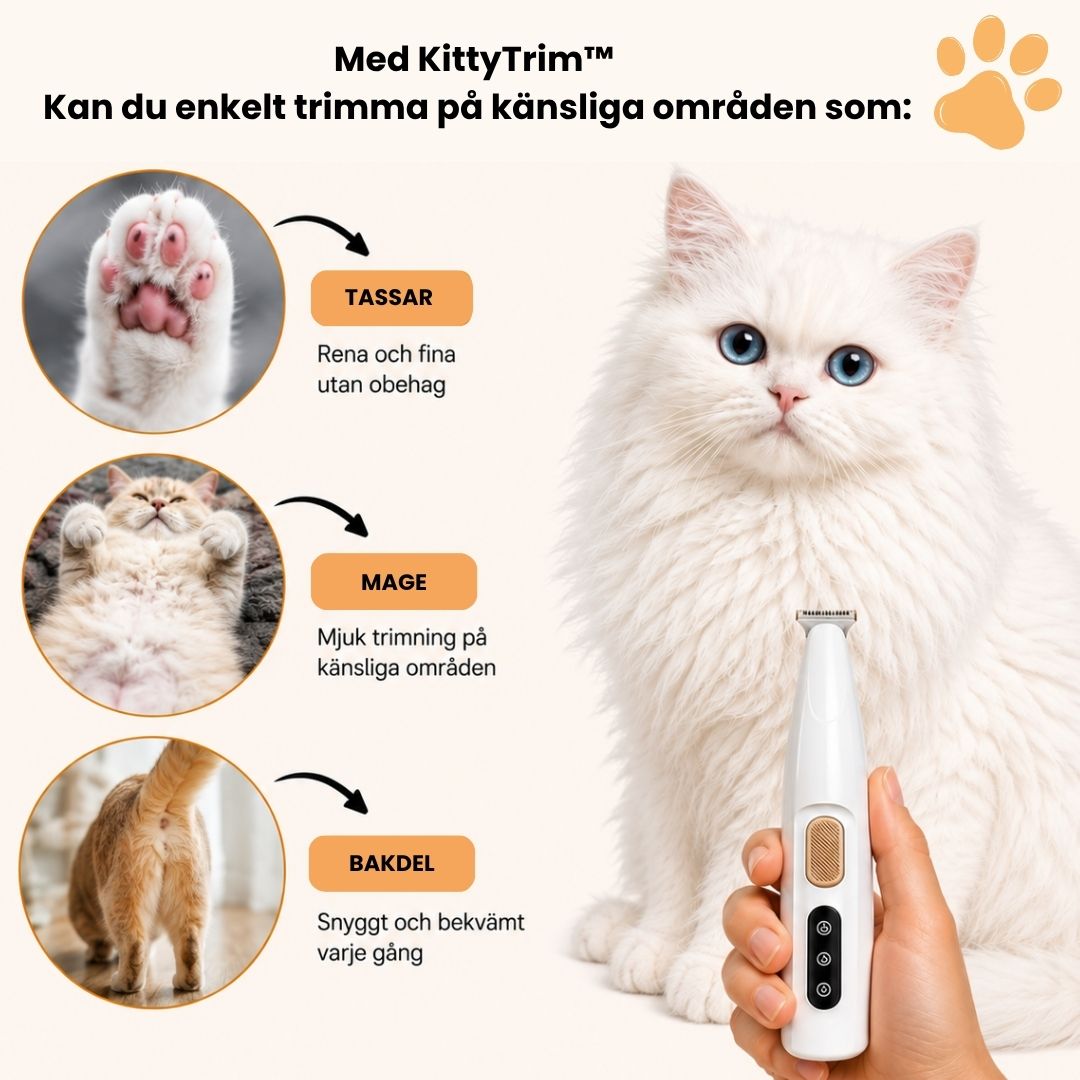 KittyTrim Pro™ -Bescherm je kat tegen vuil en irritatie.