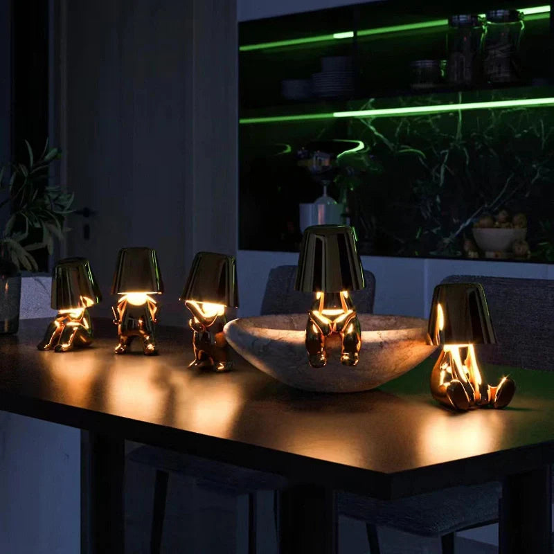 LuminoMates™ – Designlamp met Karakter
