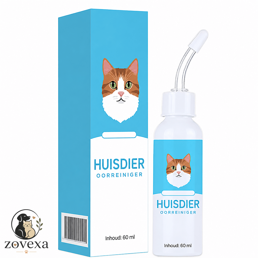 FluffyEars Care™ OORREINIGER VOOR HUISDIEREN