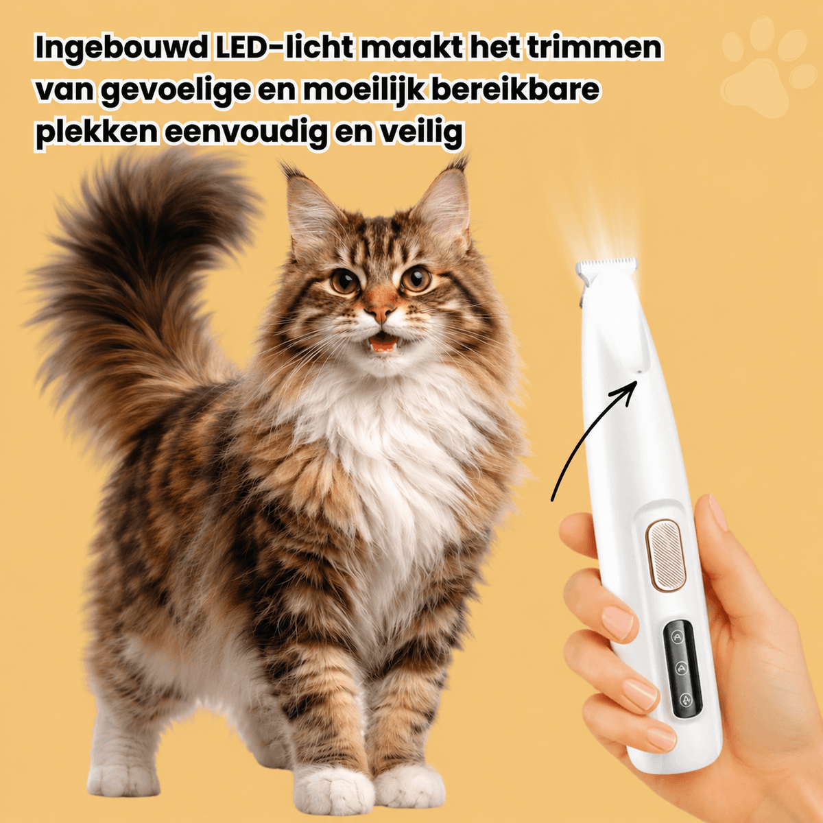 KittyTrim Pro™ -Bescherm je kat tegen vuil en irritatie.