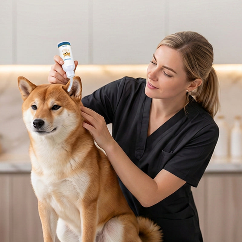 FluffyEars Care™ OORREINIGER VOOR HUISDIEREN