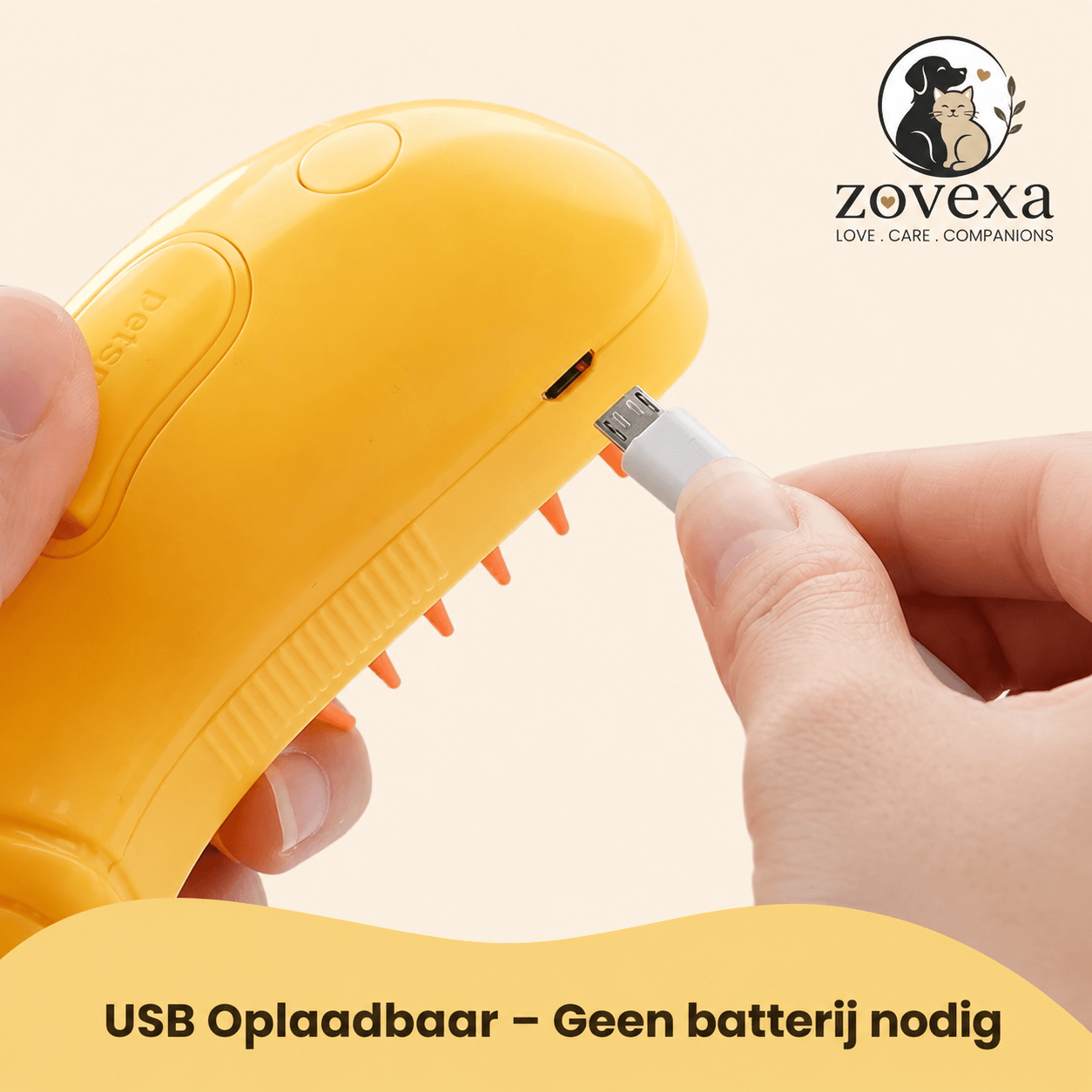 CozyBrush™  - Vachtverzorgings Borstel voor Huisdieren